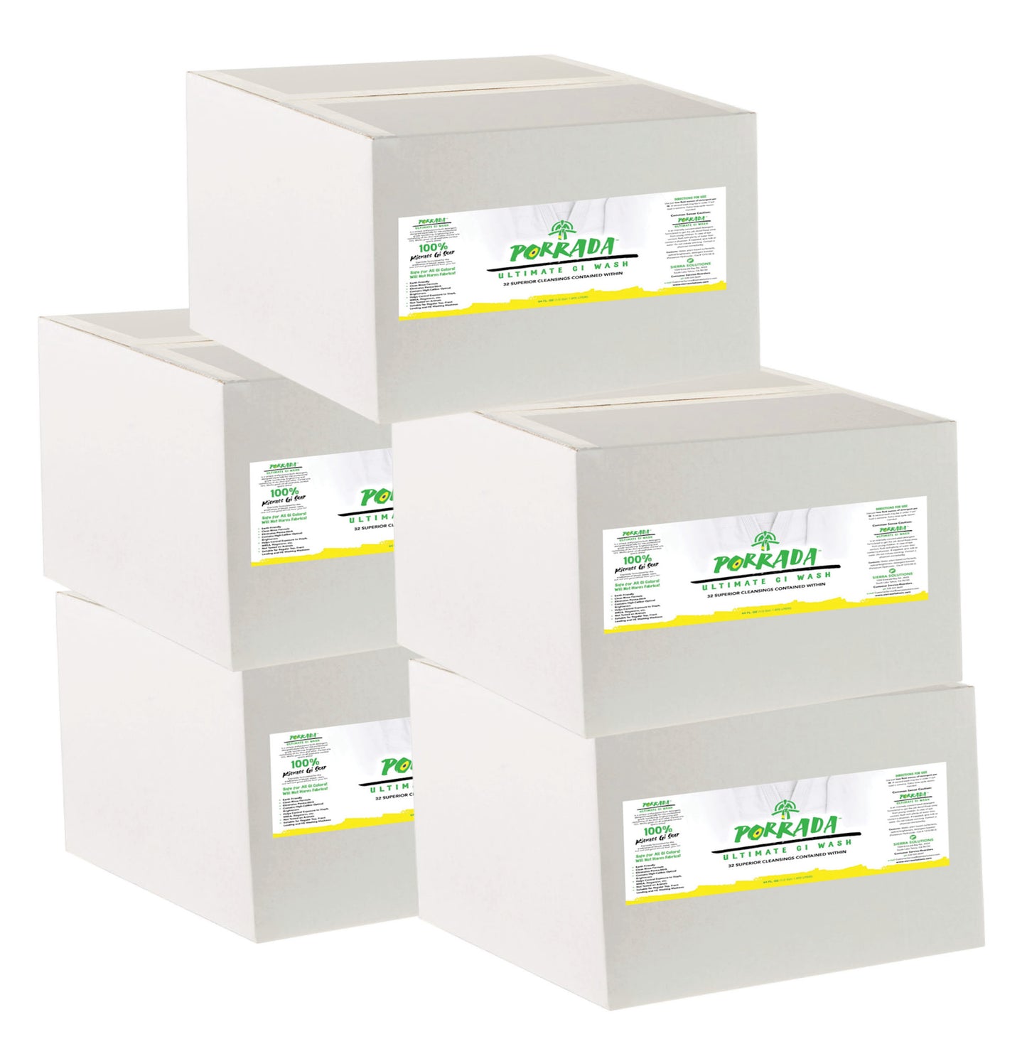 PORRADA™ Ultimate Gi Wash | Jiu-Jitsu Laundry Detergent for Gis & Rash Guards