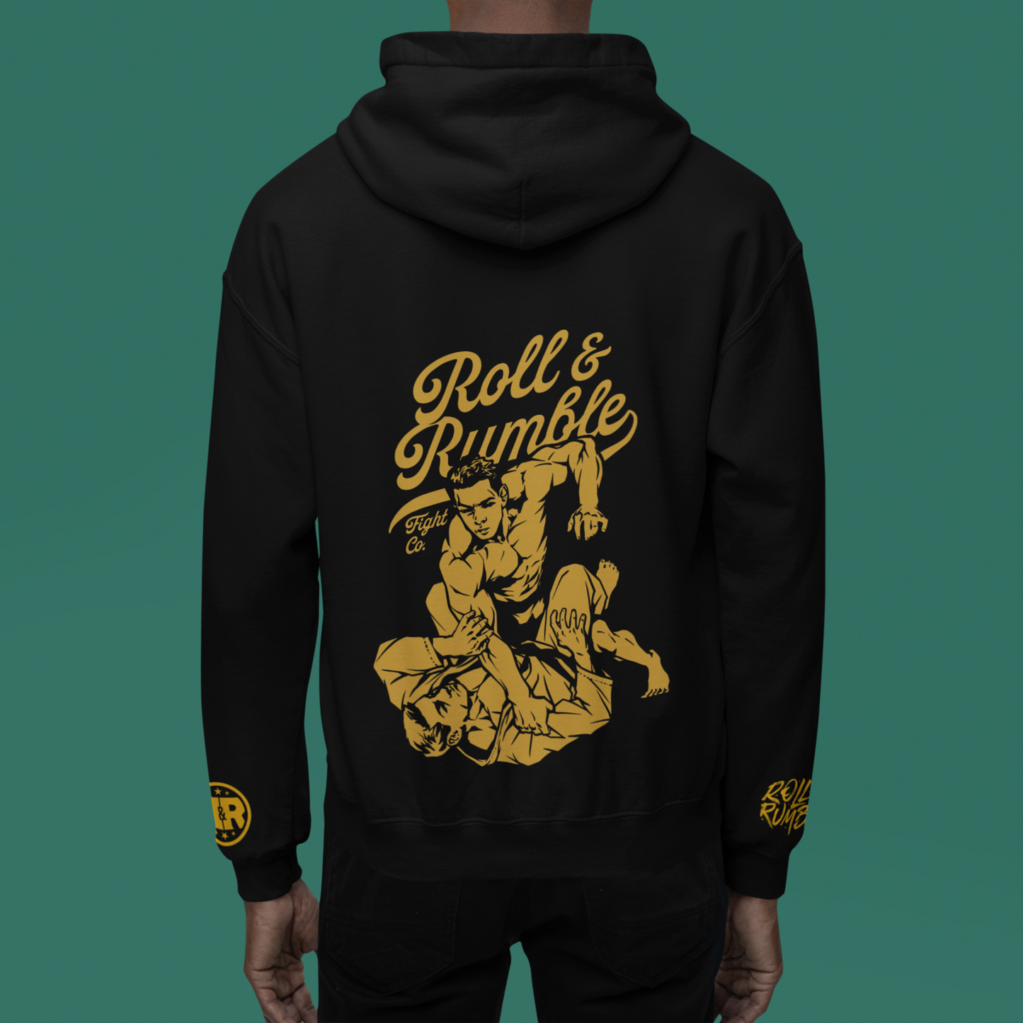 Jiu-Jitsu Hoodie | BJJ | Sweatshirt | MMA | Grappling | Submission Series | by ROLL & RUMBLE Fight Co.