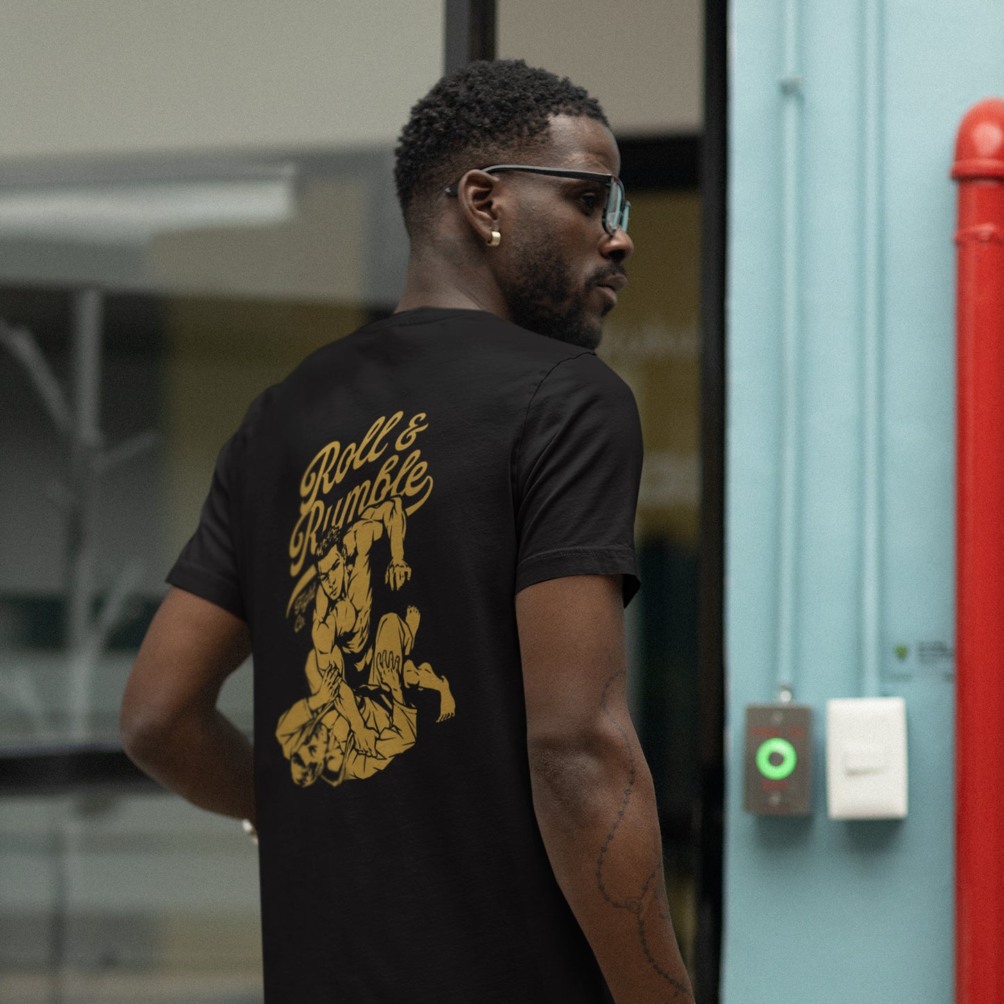 Jiu-Jitsu T-Shirt | ROLL & RUMBLE Combat Crew | Submission Fighter Vale Tudo by ROLL & RUMBLE Fight Co.