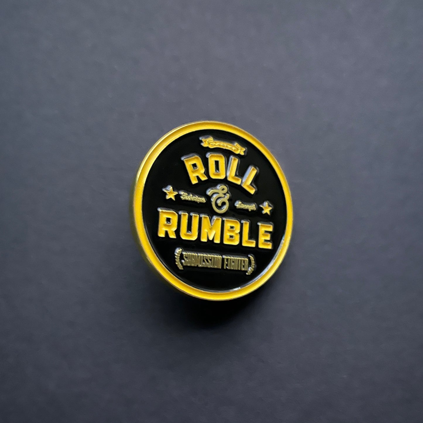 ROLL & RUMBLE Submission Fighter Enamel Pin by ROLL & RUMBLE Fight Co.