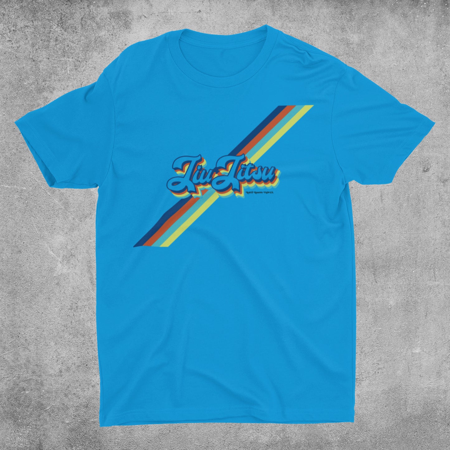 Jiu-Jitsu T-shirt | Retro | Vintage by ROLL & RUMBLE Fight Co.