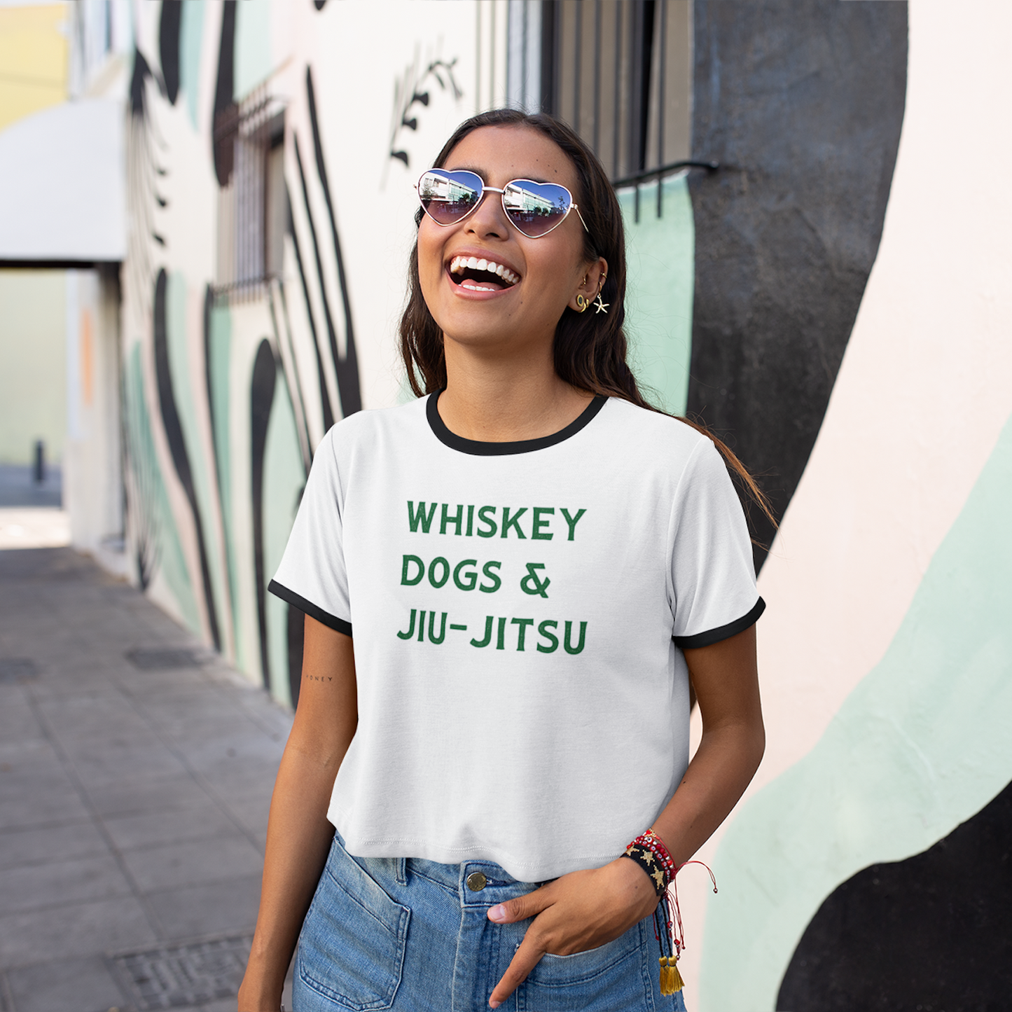 Jiu-Jitsu T-Shirt | Whiskey | Dogs | Jiu-Jitsu by ROLL & RUMBLE Fight Co.