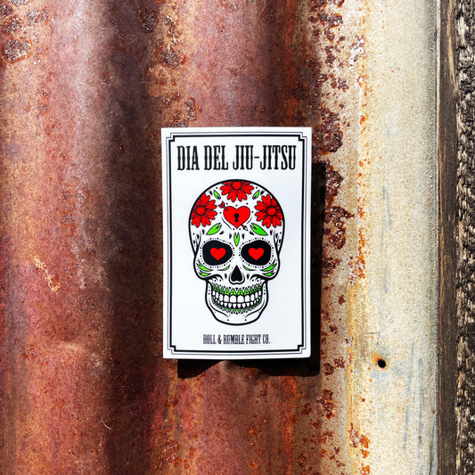 Jiu-Jitsu Sticker | Dia Del Jiu-Jitsu by ROLL & RUMBLE Fight Co.