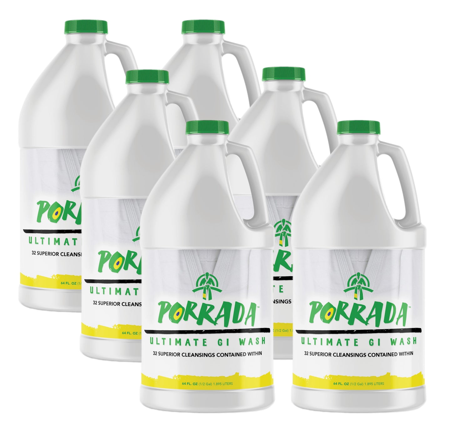 PORRADA™ Ultimate Gi Wash | Jiu-Jitsu Laundry Detergent for Gis & Rash Guards