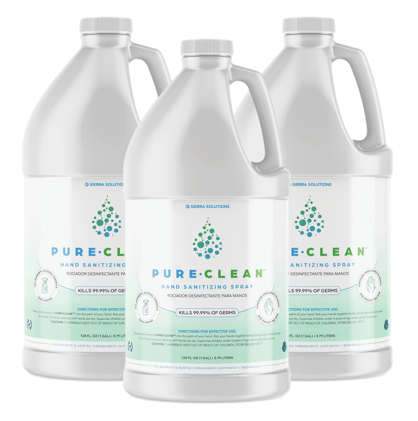 PURE•CLEAN™ Hand Sanitizing Spray for Feet