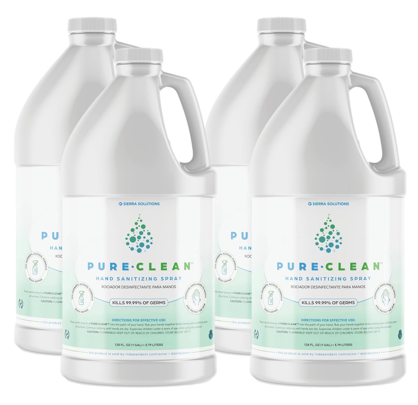 PURE•CLEAN™ Hand Sanitizing Spray for Feet
