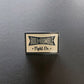 ROLL & RUMBLE Fight Co. Black & White Pin Enamel Pin by ROLL & RUMBLE Fight Co.