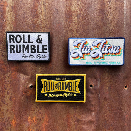 Jiu-Jitsu Patch | Bundle by ROLL & RUMBLE Fight Co.