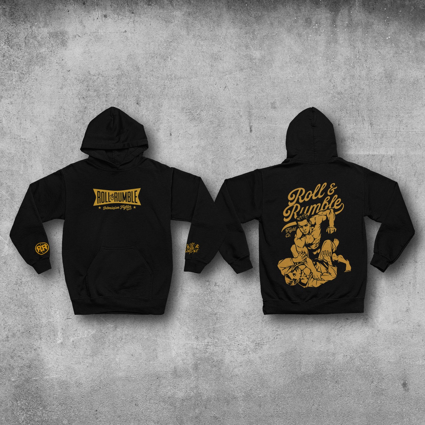 Jiu-Jitsu Hoodie | BJJ | Sweatshirt | MMA | Grappling | Submission Series | by ROLL & RUMBLE Fight Co.