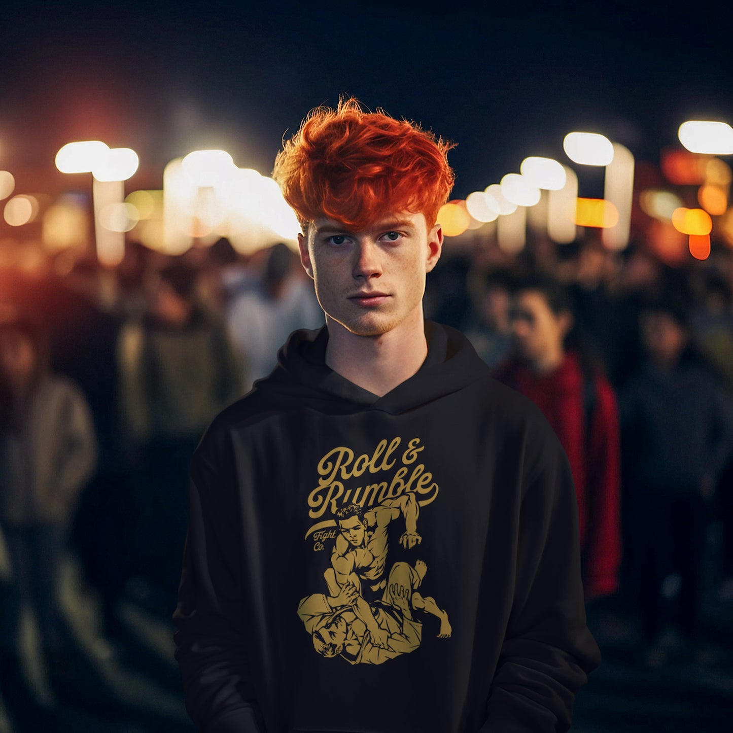 Jiu-Jitsu Hoodie | BJJ | Sweatshirt | MMA | Grappling by ROLL & RUMBLE Fight Co.