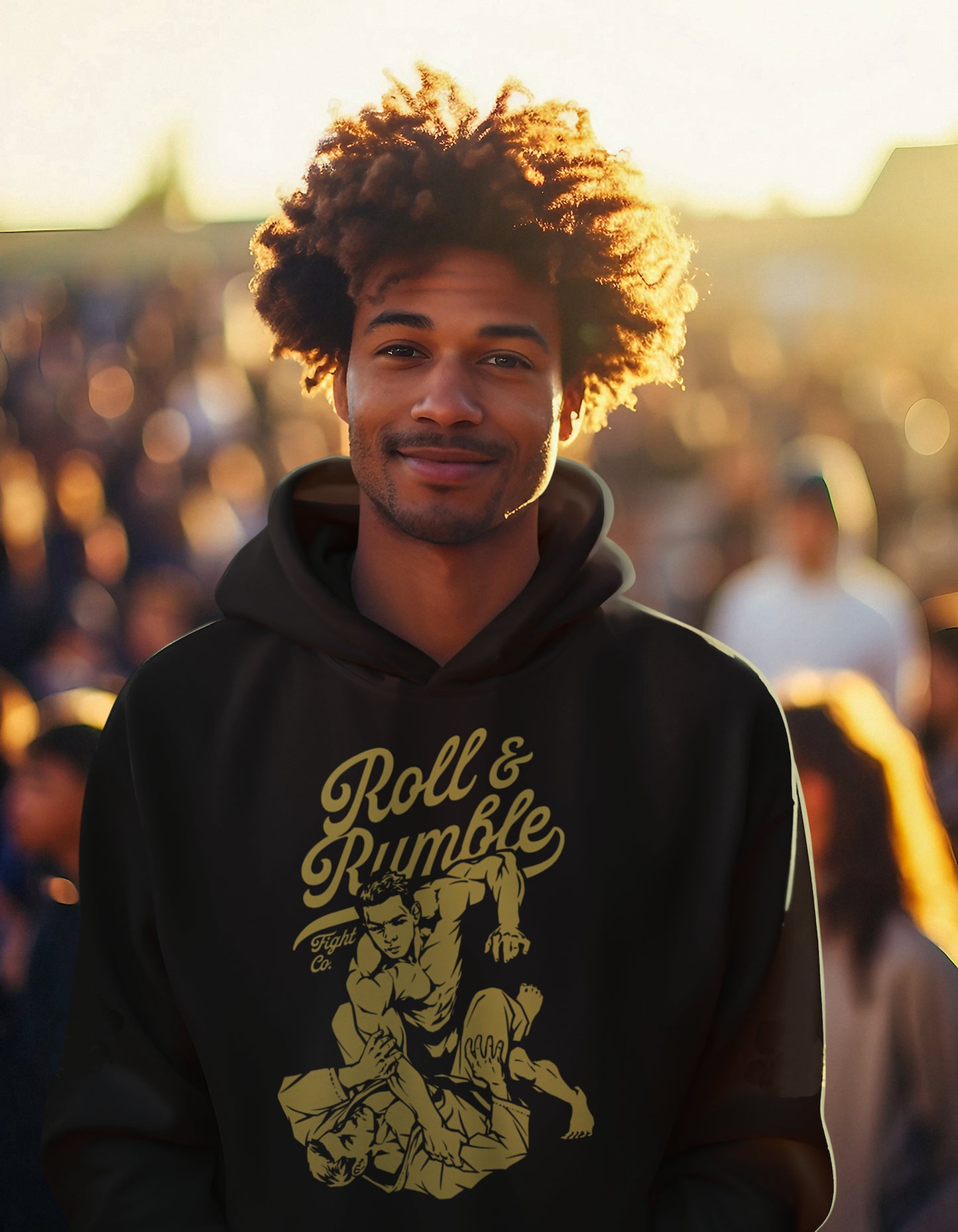 Jiu-Jitsu Hoodie | BJJ | Sweatshirt | MMA | Grappling by ROLL & RUMBLE Fight Co.