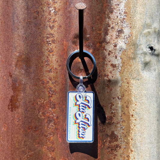 Retro Jiu-Jitsu Keychain by ROLL & RUMBLE Fight Co.