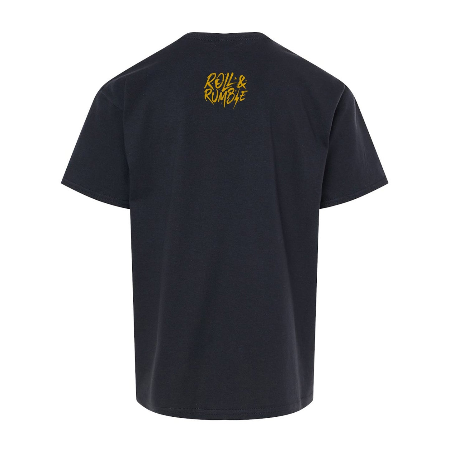 Youth Jiu-Jitsu Apparel Mat Monster T-Shirt featuring the Sea Creature by ROLL & RUMBLE Fight Co.