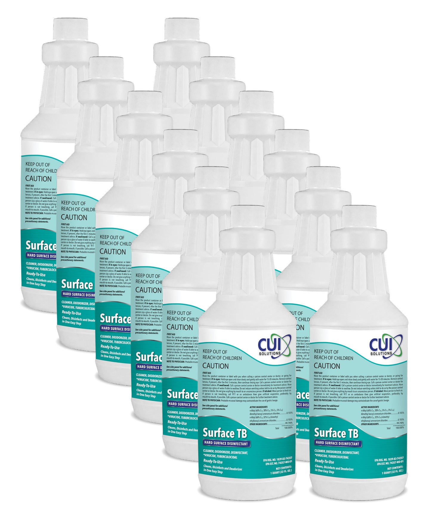 Surface TB Disinfectant & Sanitizer Cleaner – Ready to Use | Ideal for Gyms, Mats, & High-Touch Areas