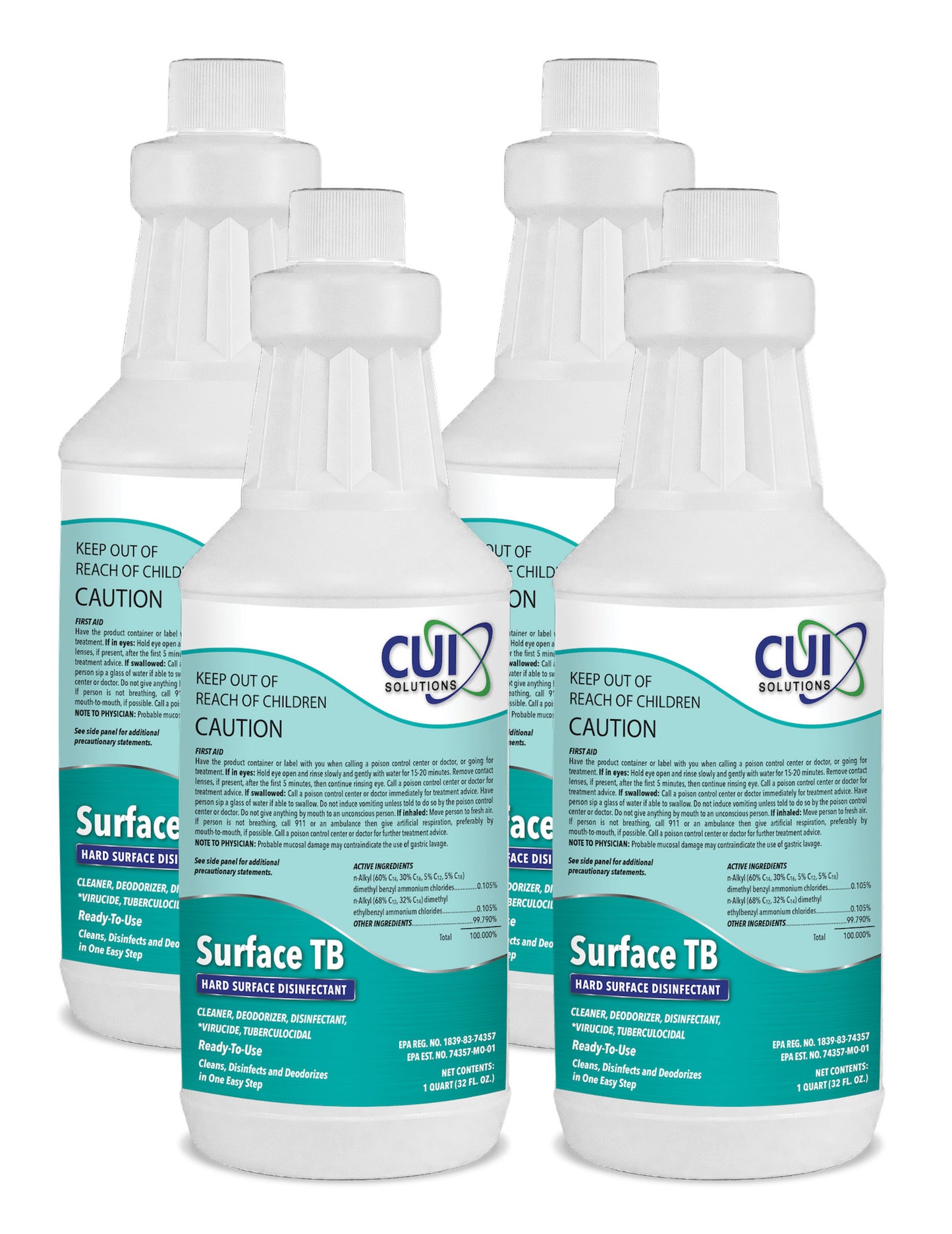 Surface TB Disinfectant & Sanitizer Cleaner – Ready to Use | Ideal for Gyms, Mats, & High-Touch Areas