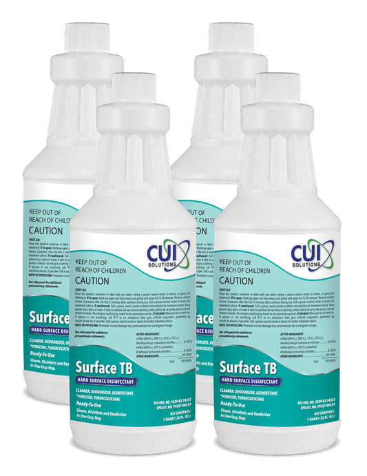 Surface TB Disinfectant & Sanitizer Cleaner – Ready to Use | Ideal for Gyms, Mats, & High-Touch Areas