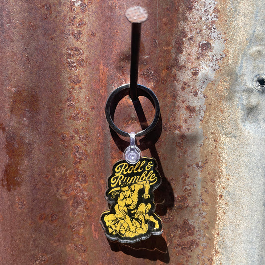 Vale Tudo Jiu-Jitsu Fighters Keychain by ROLL & RUMBLE Fight Co.