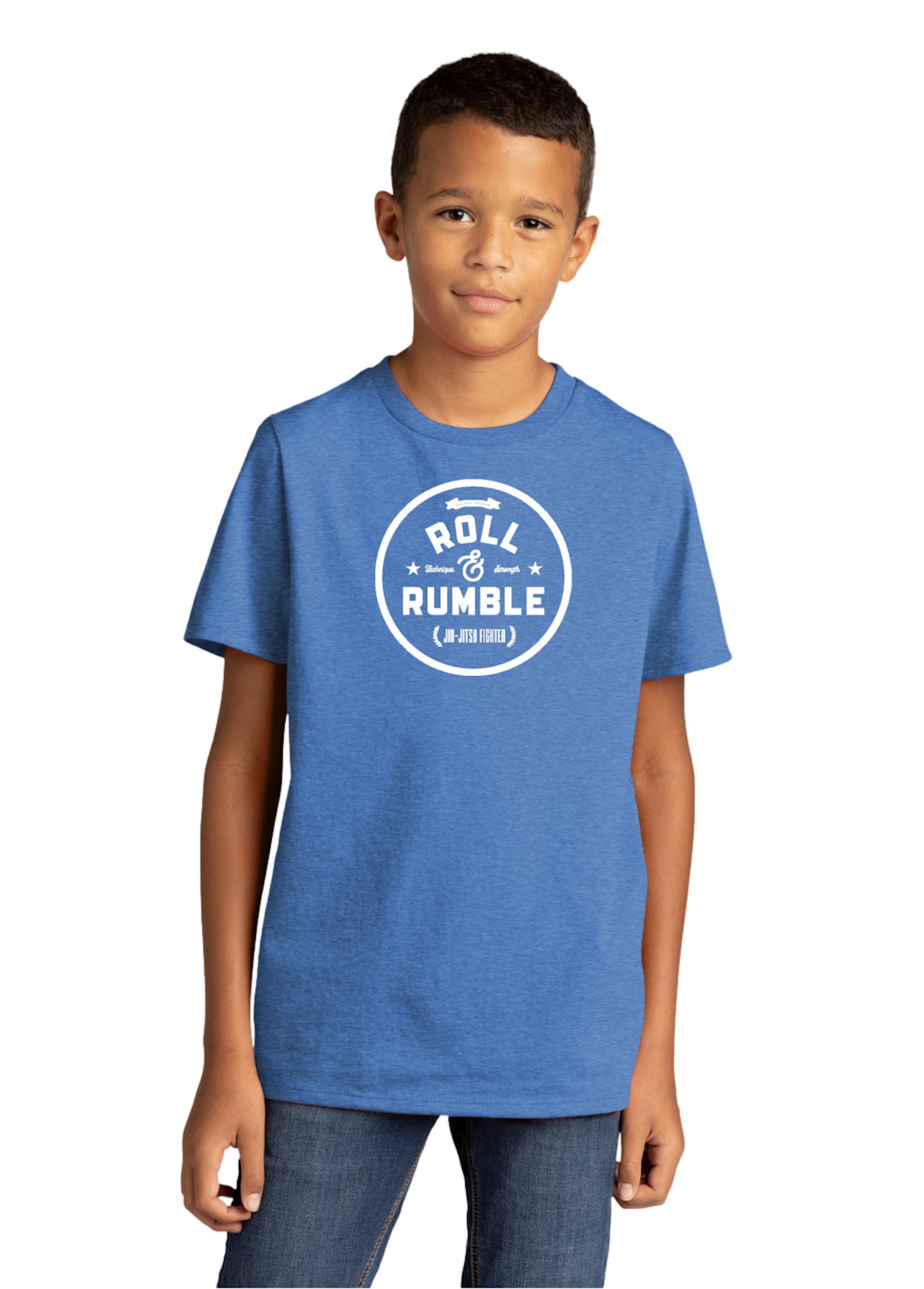 ROLL & RUMBLE Fight Co. Jiu Jitsu Fighter youth T-Shirt