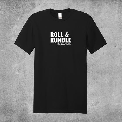 Jiu-Jitsu T-shirt | Warrior in a Garden by ROLL & RUMBLE Fight Co.