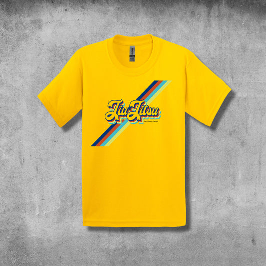 Retro Youth Jiu-Jitsu T-Shirt by ROLL & RUMBLE Fight Co.