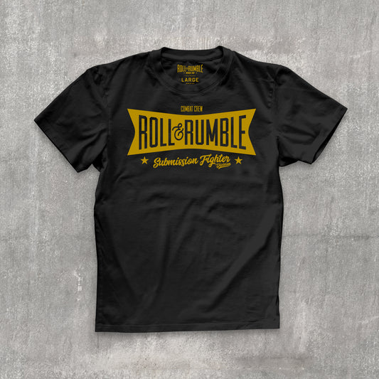 Jiu Jitsu T-Shirt_Roll & Rumble Fight Co. Combat Crew-Submission Fighter